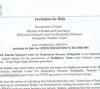 Invitation for Bids No: GPKNCRD/GOODS/NCB/4/2083-084