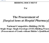 Invitation for Bids No.: GPKNCRD/GOODS/NCB/7/2083-084 The Procurement of [Surgical items at Hospital Pharmacy]
